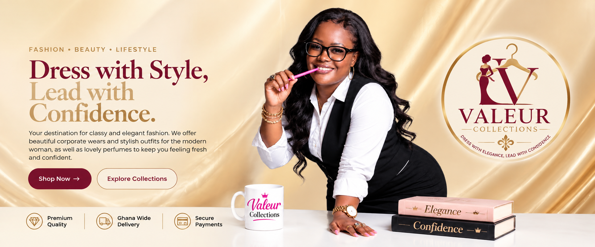 Valeur Collections Dress with Style, Lead with Confidence